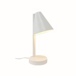 Nordlux Tischlampe Wilmer Metall Weiß | Geeignet für 1x E14