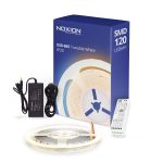 Noxion LED-Streifen Naga 5 Meter Komplettset - Smart Wifi - 24V - 120LEDs/m - 9.6W/m - 930-965 Abstimmbares Weiß | 8mm - IP20 - Höchste Farbwiedergabe - SMD2835