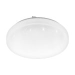 Eglo Wand und Deckenleuchte Frania-S Stahl Weiß 10W 1100lm - 830 Warmweiß | IP20 