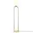 DFTP by Nordlux Shapes Stehlampe Glas und Metall Kupfer | Geeignet für E27