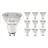 Mehrfachpackung 10x Noxion PerfectColor LED-Spot GU10 PAR16 4W 345lm 60D - 930 Warmweiß | Höchste Farbwiedergabe - Dimmbar - Ersatz für 50W