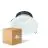Mehrfachpackung 4x Philips LED Downlight Coreline DN142B Aluminium Weiß 19.2W 2300lm 60D - 840 Kaltweiß | Ausschnitt 200mm - IP20 - Weiß Reflektor