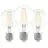 Mehrfachpackung 3x Eglo LED Birne E27 Fadenlampe Klar 21W 806lm - 827 Extra Warmweiß | Ersatz Für 60W