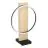 Eglo Tischlampe Boyal Holz Schwarz, Braun 12W 1700lm - 830 Warmweiß