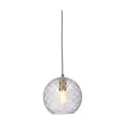 It's about RoMi Pendelleuchte Venice Glas Transparent | Geeignet für 1x E27 