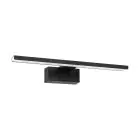 Eglo Wandleuchte Conettilla Aluminium Schwarz Badezimmerbeleuchtung 7W 850lm - 830-840-865 CCT | IP44 